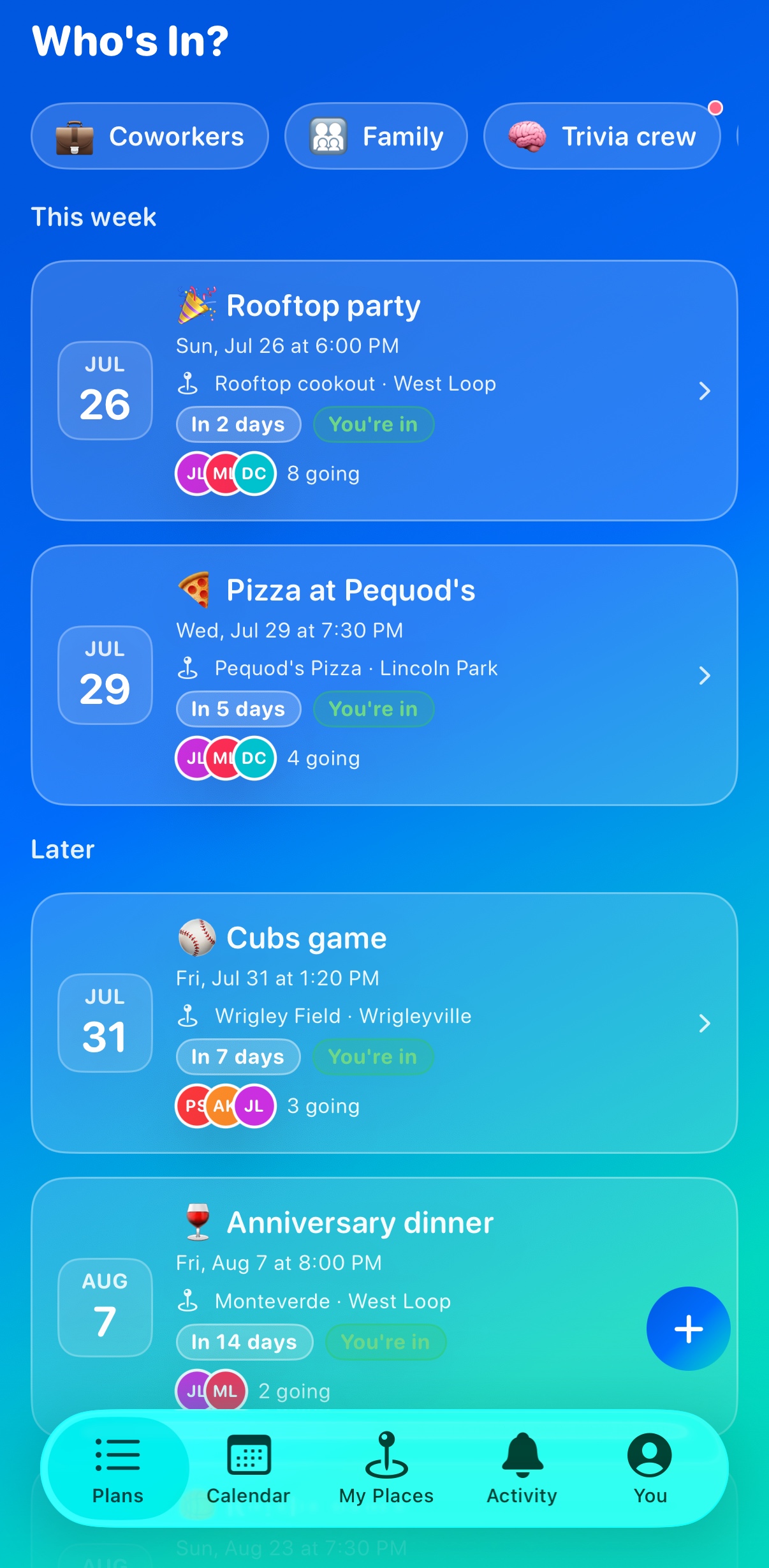 Whosly — One app, every plan